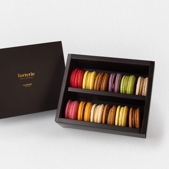Macaron selection 12 kom_Torterie Macaron Macaron selection 12 kom_Torterie Macaron