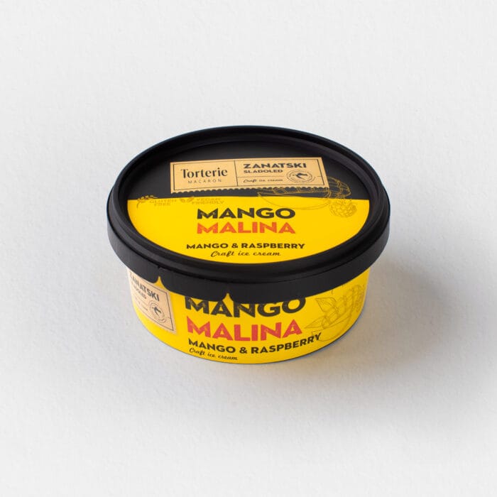 Torterie Macaron sladoled mango - malina Torterie Macaron sladoled mango - malina