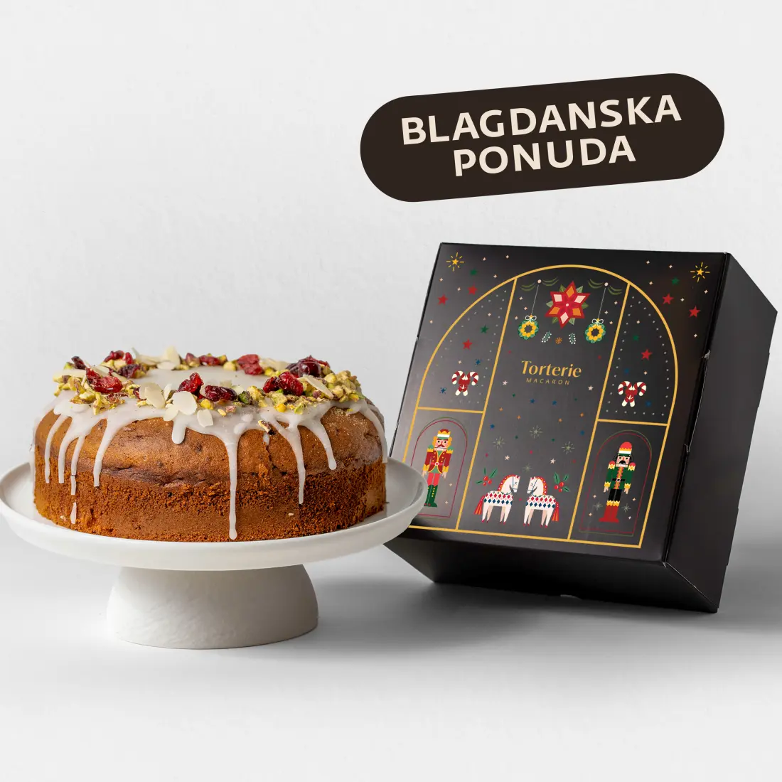 Božićna torta mrkva