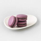 Macarons Borovnica