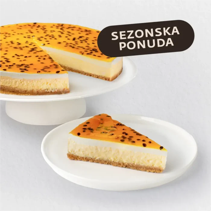 Cheesecake marakuja sezona Cheesecake marakuja sezona